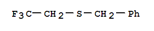 Benzyl 2,2,2-trifluoroethyl sulfide Structure,77745-03-0Structure