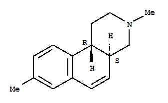 Benz[f]isoquinoline, 1,2,3,4,4a,10b-hexahydro-3,8-dimethyl-, trans-(9ci) Structure,777801-58-8Structure