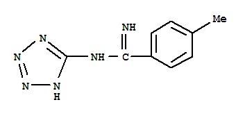 Benzenecarboximidamide, 4-methyl-n-1h-tetrazol-5-yl-(9ci) Structure,777816-34-9Structure