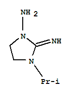 (9ci)-2-亚氨基-3-(1-甲基乙基)-1-咪唑啉胺结构式_777840-12-7结构式