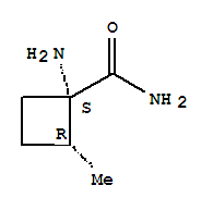 (1s,2r)-(9ci)-1-氨基-2-甲基-环丁烷羧酰胺结构式_777850-52-9结构式