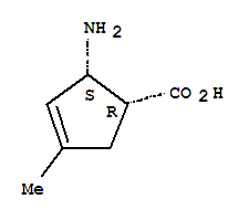 3-Cyclopentene-1-carboxylicacid,2-amino-4-methyl-,(1r,2s)-(9ci) Structure,777850-76-7Structure