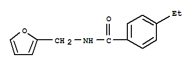 Benzamide, 4-ethyl-n-(2-furanylmethyl)-(9ci) Structure,777874-24-5Structure