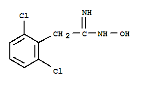 2-(2,6-Dichloro-phenyl)-n-hydroxy-acetamidine Structure,77831-51-7Structure