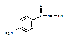 Benzamide, 4-amino-n-cyano-(9ci) Structure,77834-48-1Structure