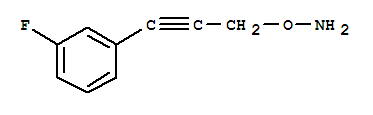 Hydroxylamine, o-[3-(3-fluorophenyl)-2-propynyl]-(9ci) Structure,778549-42-1Structure