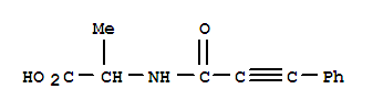 Alanine, n-(1-oxo-3-phenyl-2-propynyl)-(9ci) Structure,778563-97-6Structure