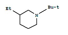 (9ci)-1-(1,1-二甲基乙基)-3-乙基-哌啶结构式_778569-61-2结构式