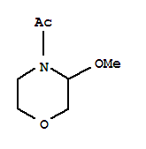 1-(3-Methoxy-morpholin-4-yl)-ethanone Structure,77873-72-4Structure