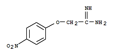 Ethanimidamide, 2-(4-nitrophenoxy)-(9ci) Structure,779280-42-1Structure