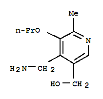 (9ci)-4-(氨基甲基)-6-甲基-5-丙氧基-3-吡啶甲醇结构式_779289-55-3结构式