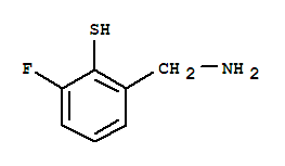 Benzenethiol, 2-(aminomethyl)-6-fluoro-(9ci) Structure,779296-45-6Structure