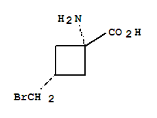 顺式-(9ci)-1-氨基-3-(溴甲基)-环丁烷羧酸结构式_779318-30-8结构式