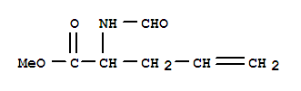 (9ci)-2-(甲酰基氨基)-4-戊烯酸甲酯结构式_779350-61-7结构式