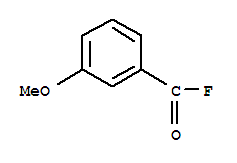 (9ci)-3-甲氧基-苯甲酰氟结构式_77976-04-6结构式