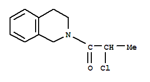 Isoquinoline, 2-(2-chloro-1-oxopropyl)-1,2,3,4-tetrahydro-(9ci) Structure,78060-72-7Structure