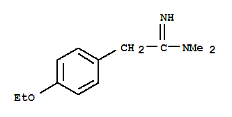 Benzeneethanimidamide, 4-ethoxy-n,n-dimethyl-(9ci) Structure,780690-91-7Structure