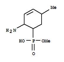 (9ci)-(2-氨基-5-甲基-3-环己烯-1-基)-磷酸甲酯结构式_780721-23-5结构式