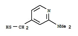 (9ci)-2-(二甲基氨基)-4-吡啶甲烷硫醇结构式_780723-20-8结构式