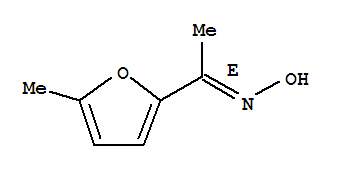 Ethanone, 1-(5-methyl-2-furanyl)-, oxime, (1e)-(9ci) Structure,78073-03-7Structure