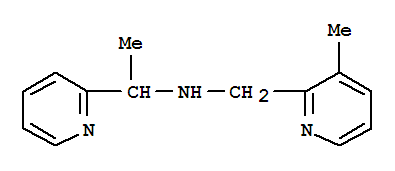 (9ci)-alpha-甲基-n-[(3-甲基-2-吡啶)甲基]-2-吡啶甲胺结构式_780802-78-0结构式