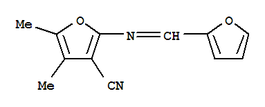 3-Furancarbonitrile,2-[(2-furanylmethylene)amino]-4,5-dimethyl-(9ci) Structure,780806-52-2Structure