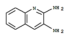 2,3-喹啉二胺结构式_78105-39-2结构式