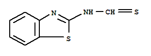 Methanethioamide, n-2-benzothiazolyl-(9ci) Structure,78158-96-0Structure