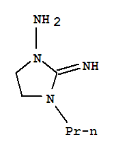 (9ci)-2-亚氨基-3-丙基-1-咪唑啉胺结构式_781600-69-9结构式