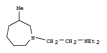 1H-azepine-1-ethanamine,n,n-diethylhexahydro-3-methyl-(9ci) Structure,782385-99-3Structure