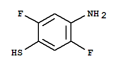 Benzenethiol, 4-amino-2,5-difluoro-(9ci) Structure,782413-10-9Structure