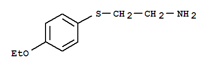 Ethanamine, 2-[(4-ethoxyphenyl)thio]-(9ci) Structure,782416-59-5Structure