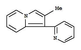 (9ci)-2-甲基-1-(2-吡啶)-吲哚嗪结构式_782431-83-8结构式