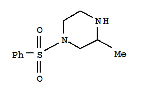 1-Benzenesulfonyl-3-methyl-piperazine Structure,782443-87-2Structure