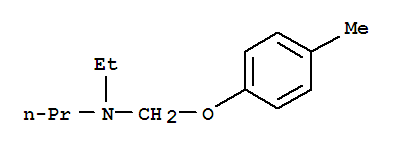 (9ci)-n-乙基-n-[(4-甲基苯氧基)甲基]-1-丙胺结构式_782486-17-3结构式