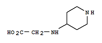 Glycine, n-4-piperidinyl-(9ci) Structure,782494-21-7Structure