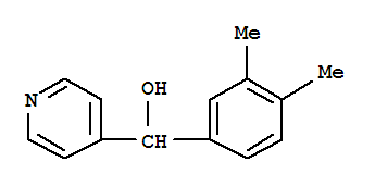 (9ci)-alpha-(3,4-二甲基苯基)-4-吡啶甲醇结构式_782504-44-3结构式