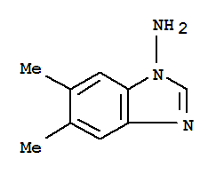 1H-benzimidazol-1-amine,5,6-dimethyl-(9ci) Structure,78288-57-0Structure