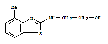 Ethanol, 2-[(4-methyl-2-benzothiazolyl)amino]-(9ci) Structure,78290-90-1Structure