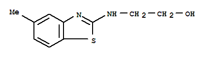 Ethanol, 2-[(5-methyl-2-benzothiazolyl)amino]-(9ci) Structure,78290-91-2Structure