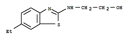 Ethanol, 2-[(6-ethyl-2-benzothiazolyl)amino]-(9ci) Structure,78290-94-5Structure