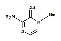 (9CI)-3,4-二氢-3-亚氨基-4-甲基-吡嗪胺结构式_783259-20-1结构式