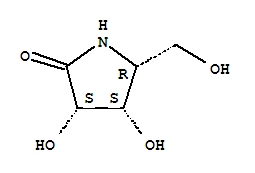 (9ci)-3,4-二羟基-5-(羟基甲基)-2-吡咯烷酮结构式_783279-99-2结构式