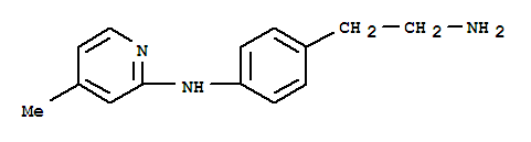 (9ci)-n-[4-(2-氨基乙基)苯基]-4-甲基-2-吡啶胺结构式_783287-98-9结构式