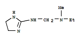 Methanediamine, n-(4,5-dihydro-1h-imidazol-2-yl)-n-ethyl-n-methyl-(9ci) Structure,783289-31-6Structure