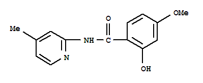 Benzamide, 2-hydroxy-4-methoxy-n-(4-methyl-2-pyridinyl)-(9ci) Structure,783370-93-4Structure