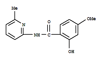 Benzamide, 2-hydroxy-4-methoxy-n-(6-methyl-2-pyridinyl)-(9ci) Structure,783370-96-7Structure