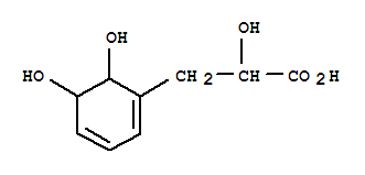 1,3-Cyclohexadiene-1-propanoic acid, alpha,5,6-trihydroxy-(9ci) Structure,78368-38-4Structure