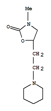 2-Oxazolidinone,3-methyl-5-[2-(1-piperidinyl)ethyl]-(9ci) Structure,784080-17-7Structure