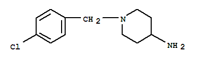 1-(4-氯苄基)哌啶-4-胺三氟乙酸酯结构式_78471-44-0结构式